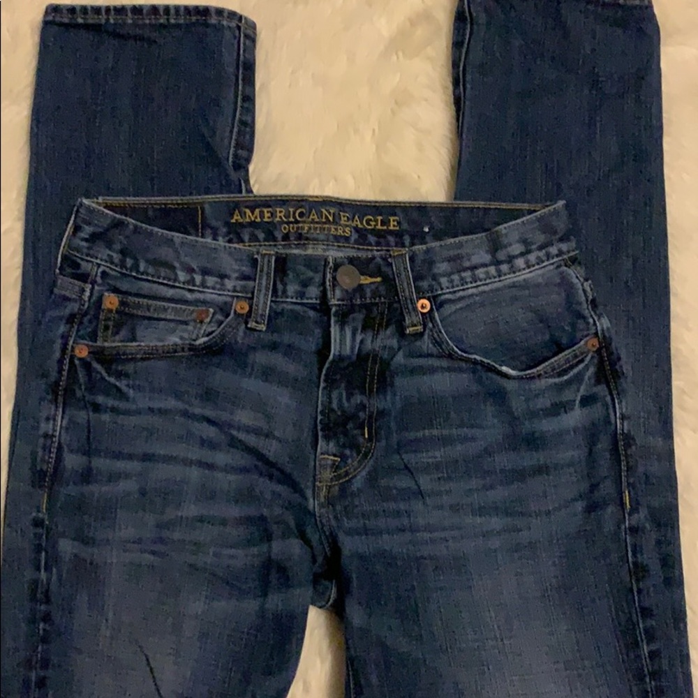 American Eagle Slim Straight Jeans 28x34